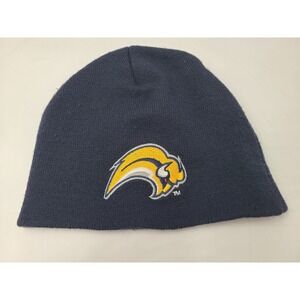 Buffalo Sabres Labatt Blue Beer Beanie Winter Knit Hat Stocking Cap Men NHL Blue